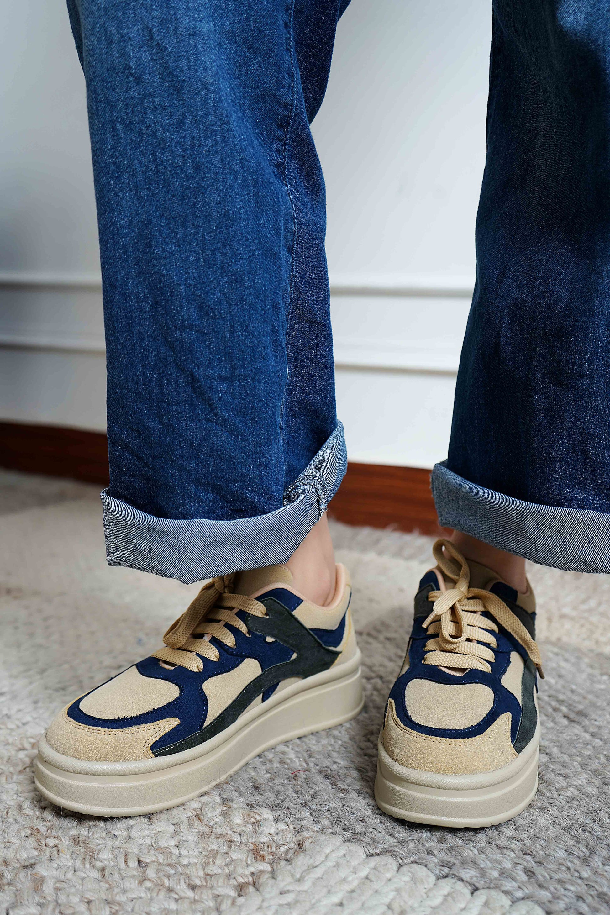 Beige Smart Casual  Shoes