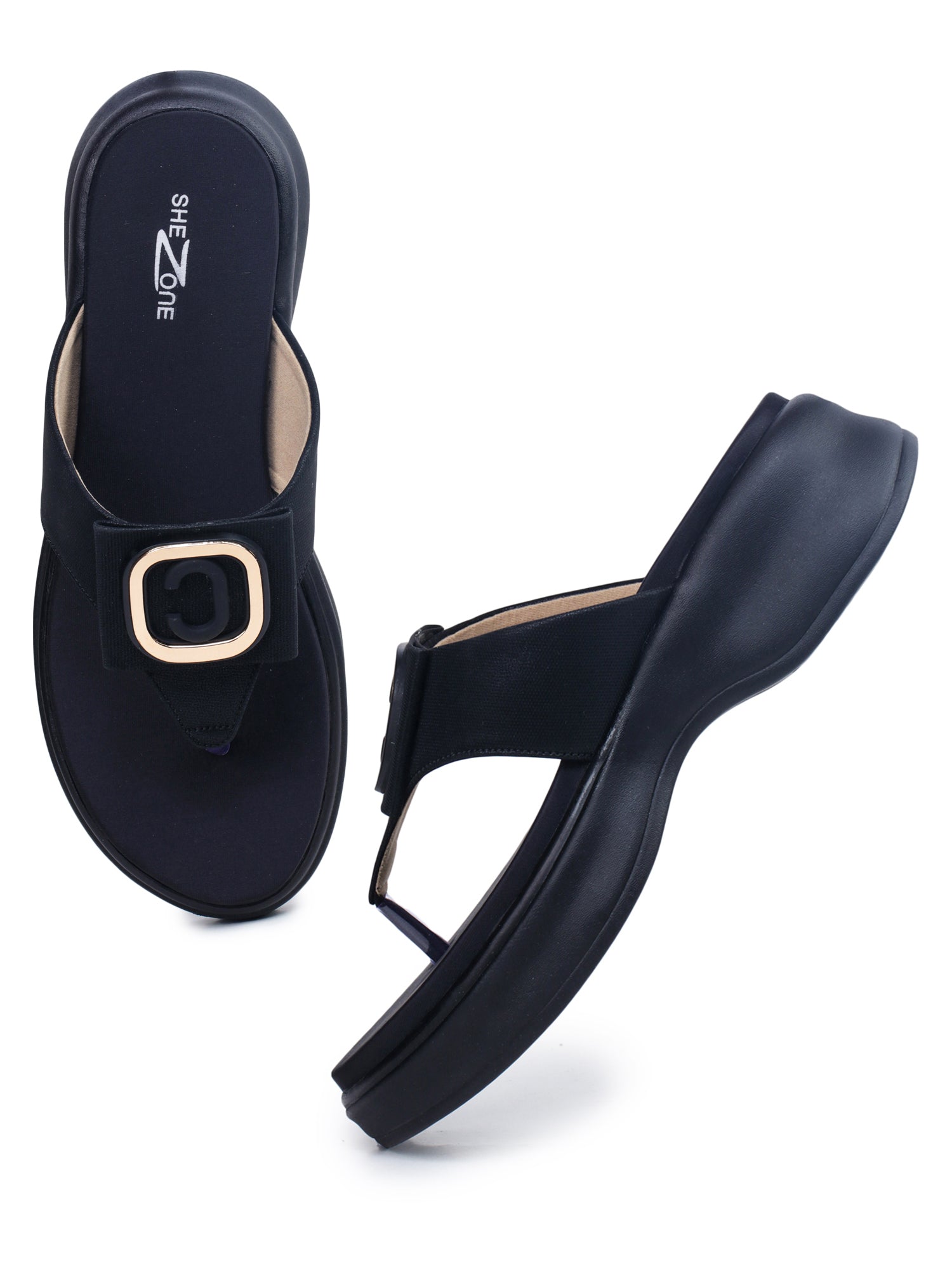 Casual Open Back Round Toe Heels