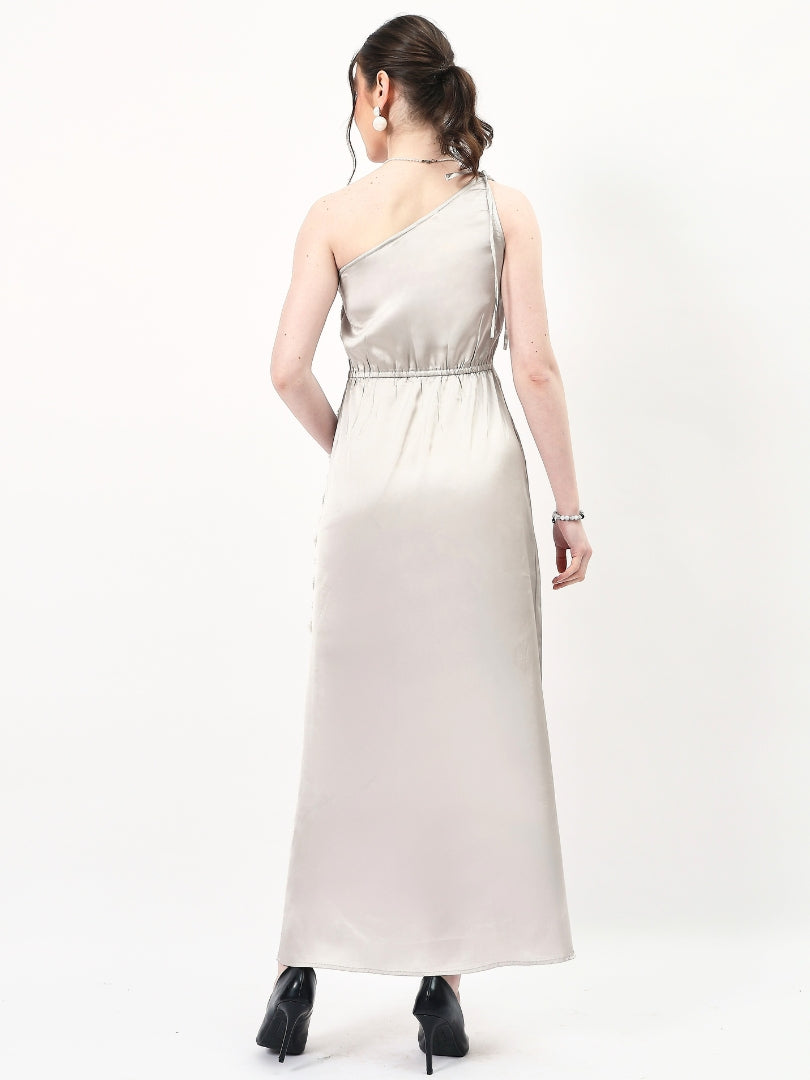 Satin Sheath Maxi Dress-ADR-18998A