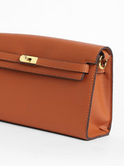 Women's The Overlap Sling Bag - Terracotta Brown