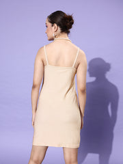 Women's Gold Bling Bodycon Dress