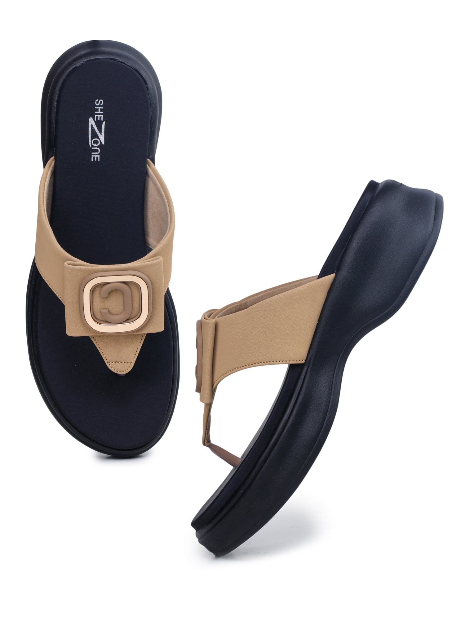 Casual Open Back Round Toe Heels