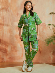 Women's Green Co ords Set