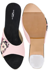 Women Casual Fashion Open Back Mules - 2 inches Block Heels 