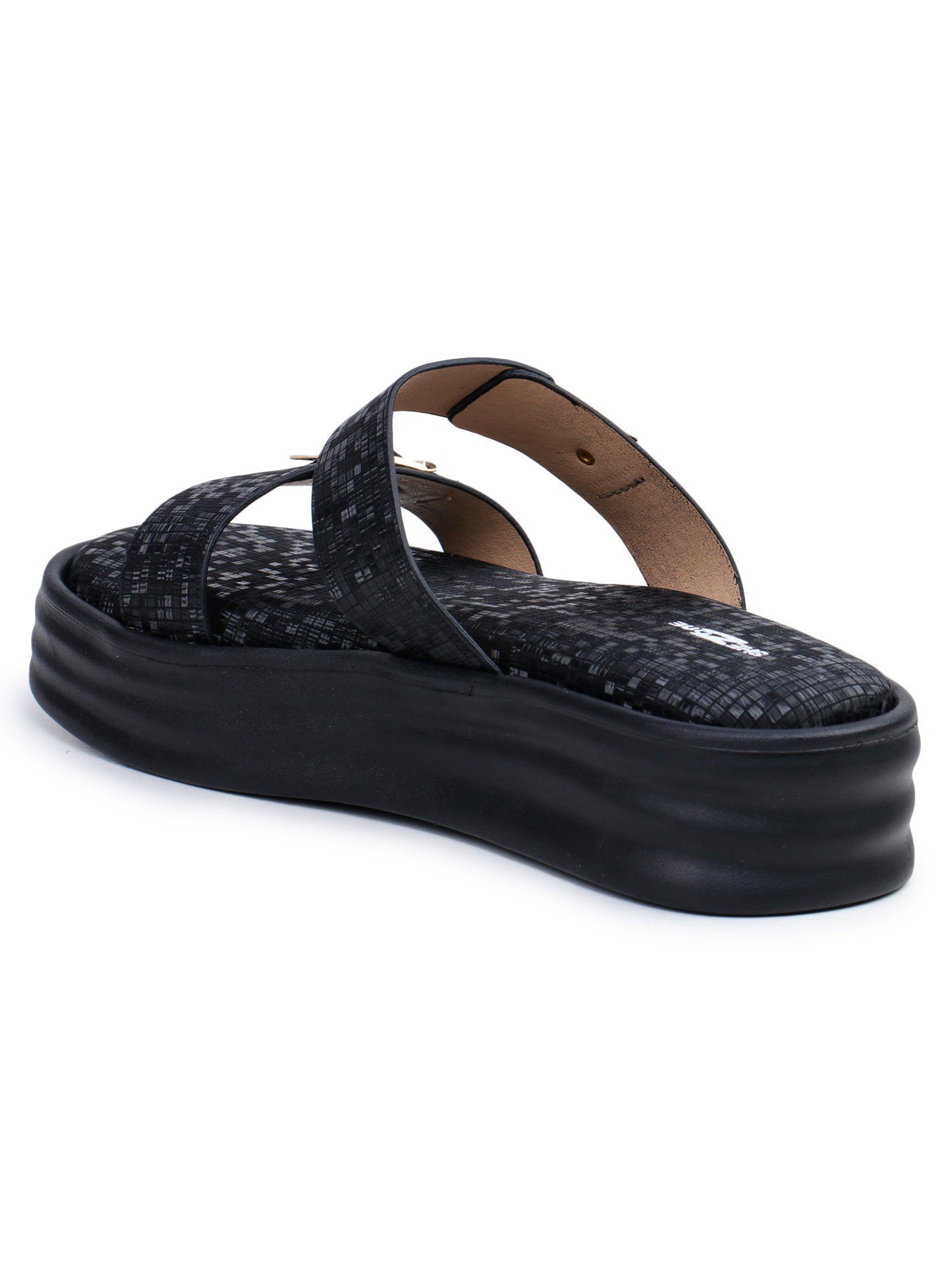 Casual Fashion Sandals Open Back Flatform Heels