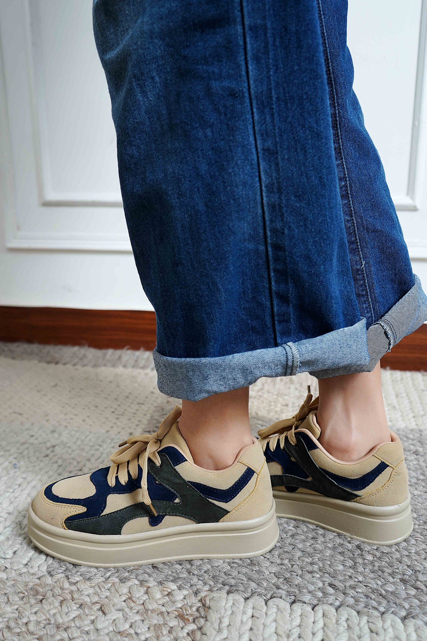 Beige Smart Casual  Shoes