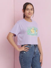 Girls Cotton Crop Top