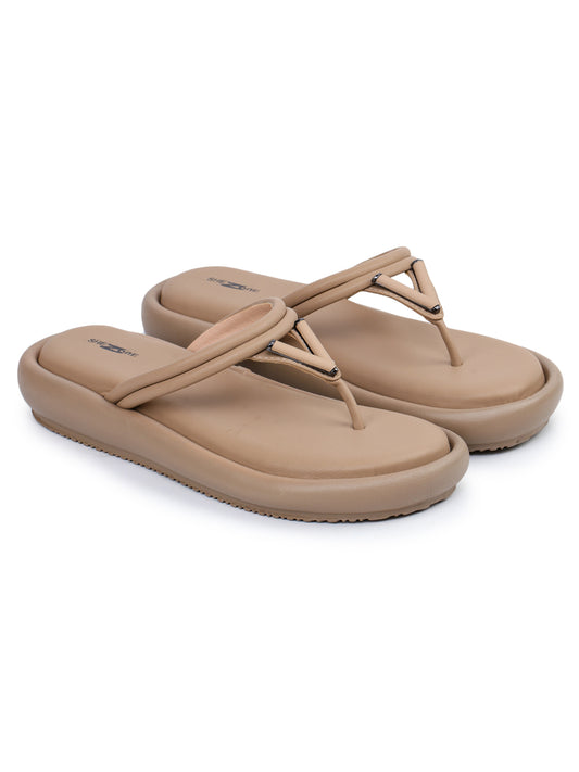 Shezone - Casual Fashion Slip-On Open Toe Flats