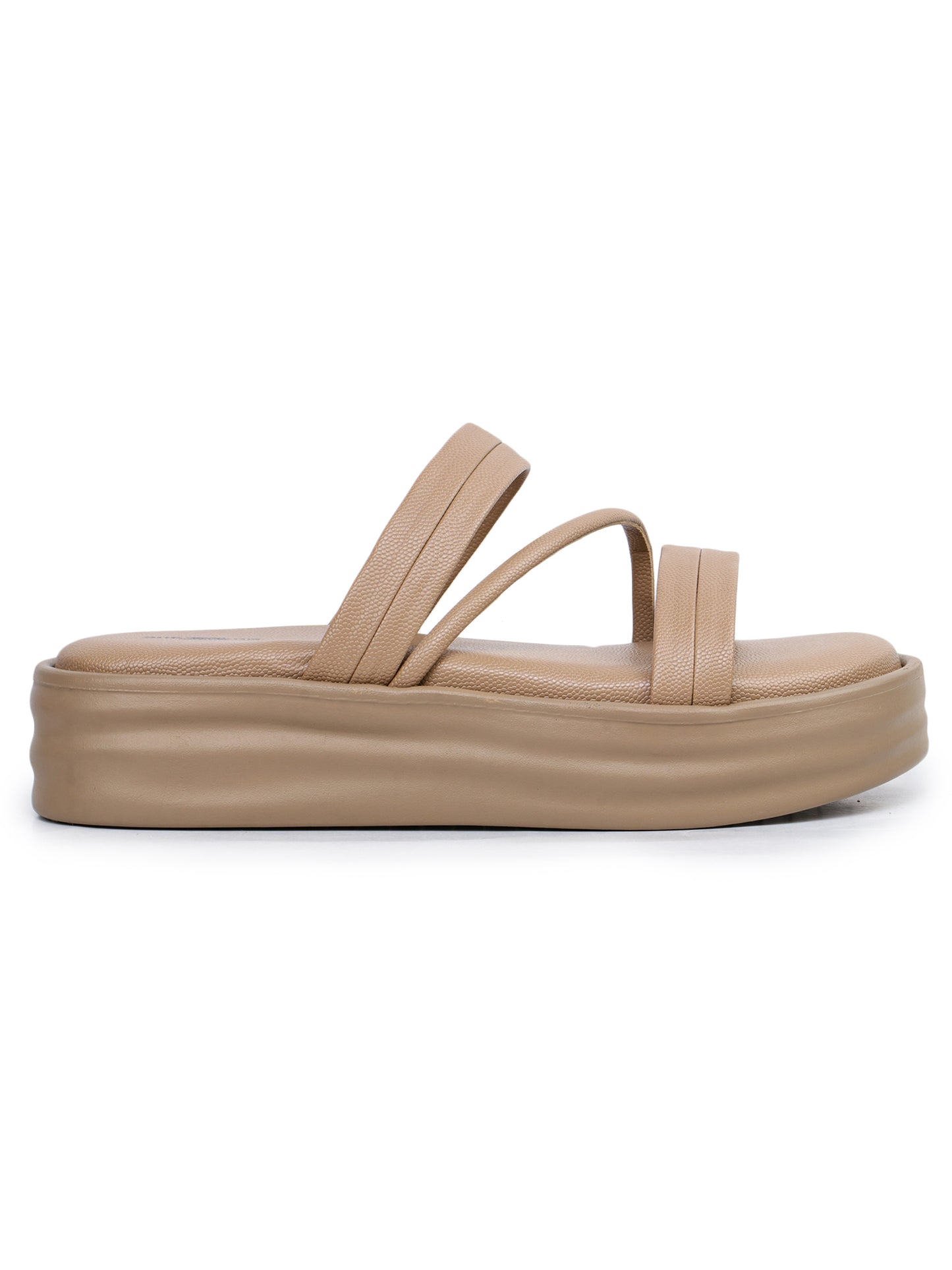 Casual Fashion Sandals Open Back Flatform Heels