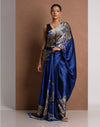 Soft Modal crepe saree with shaded style prints.