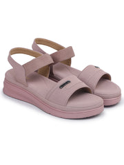 Casual Ankle Loop Round Toe Heels