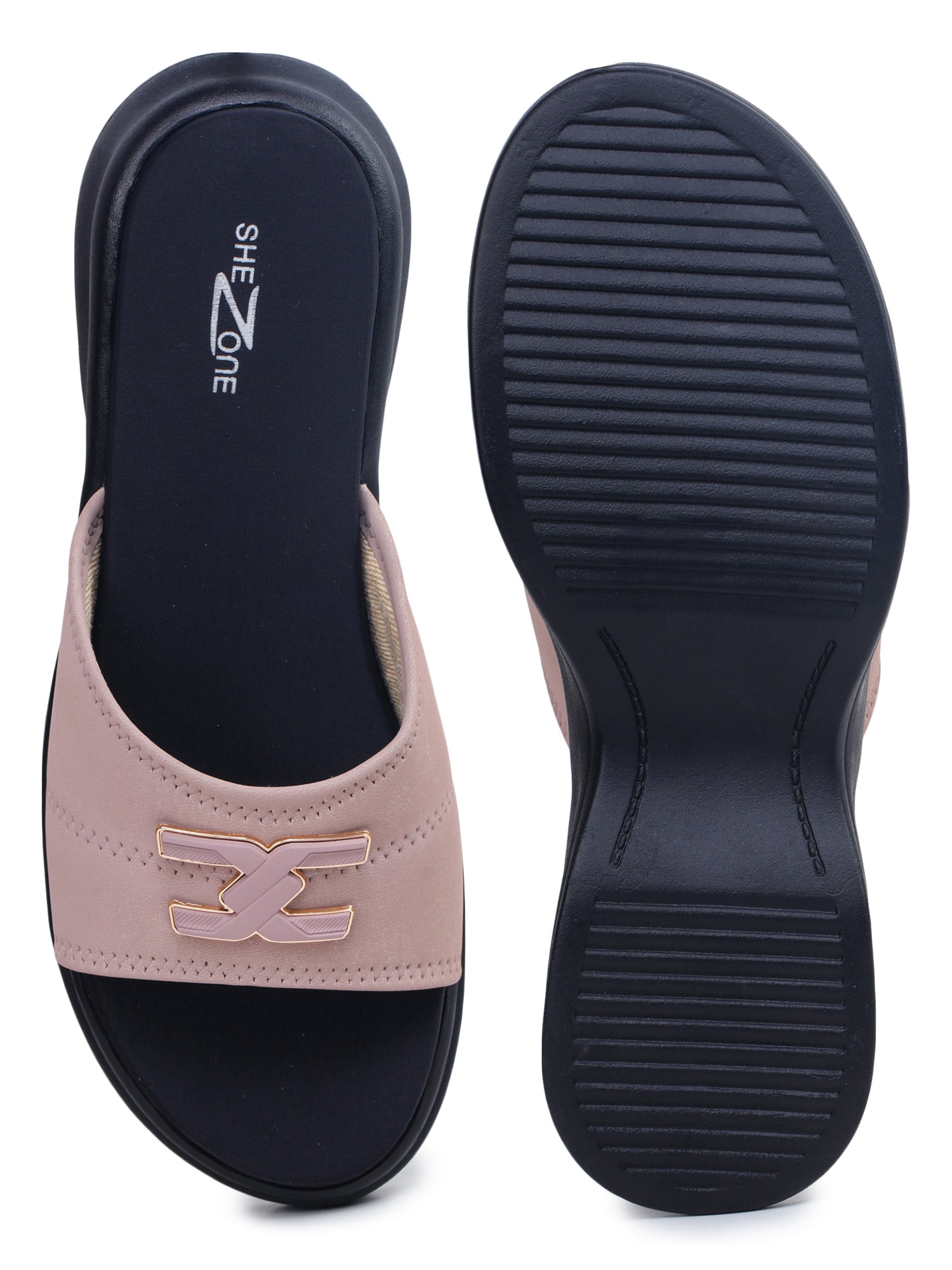 Casual Open Back Round Toe Heels