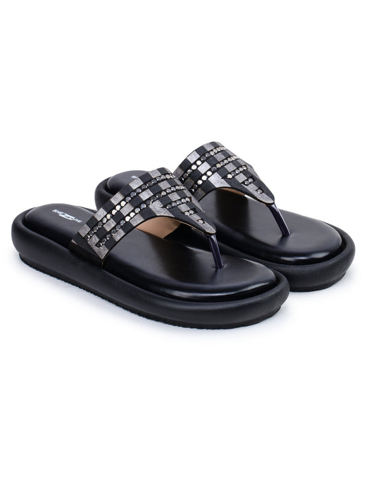 Casual Fashion Slip-On Open Toe Flats