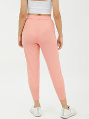 Women's Maroon Jogger Style Trousers