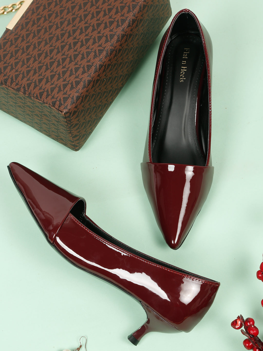 Casual Fashion Closed Back Kitten Pumps