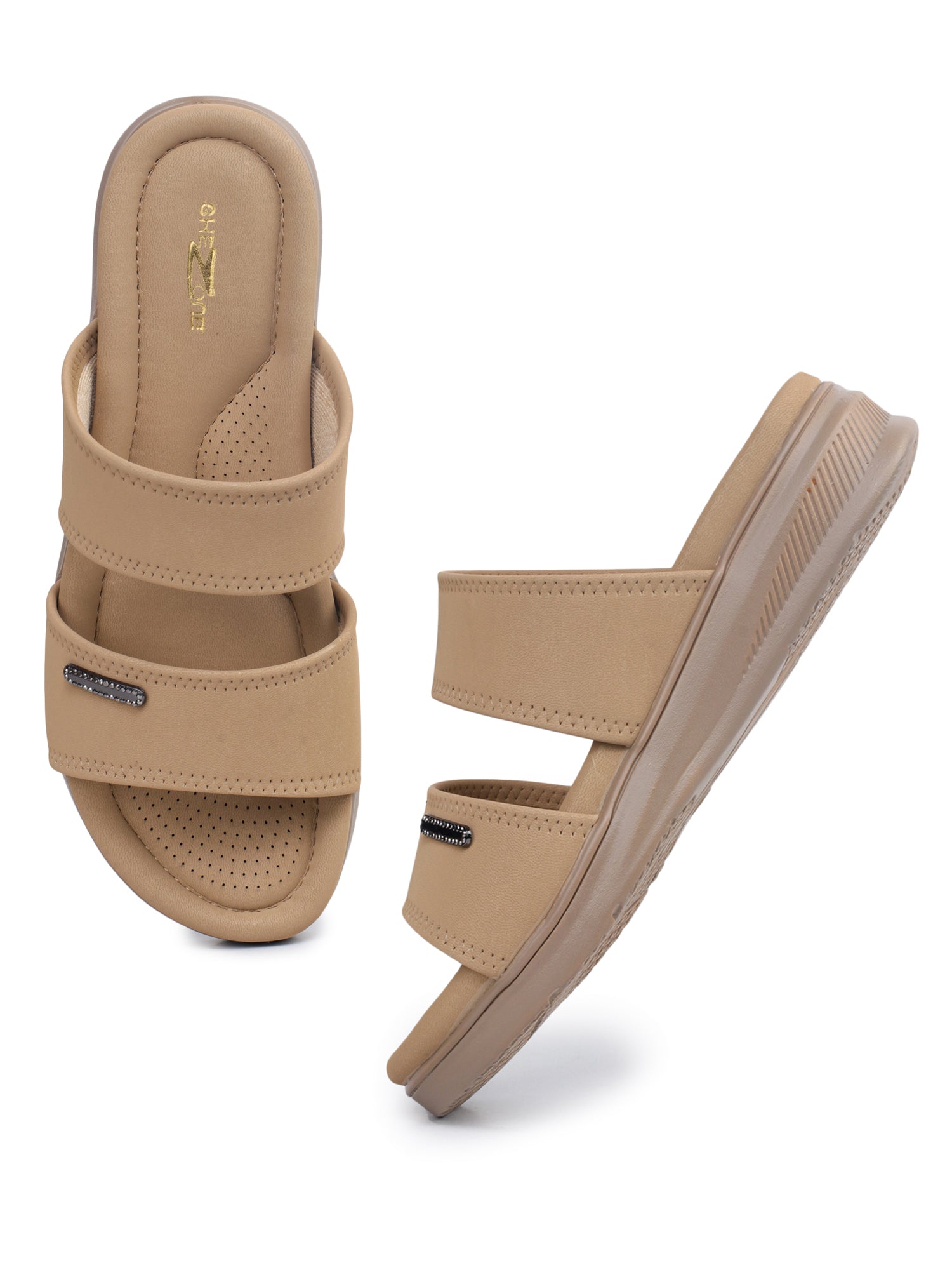 Casual Open Back Round Toe Heels