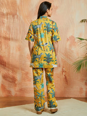 Women's Mustard Co ords Set