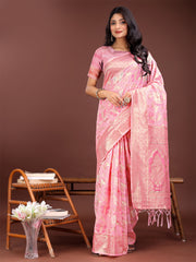 Elegant Yellow Cotton Saree with Golden Zari Work – Graceful Comfort for Everyday & Festive Wear