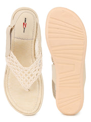 Casual Fashion Round Toe Open Toe Flats Flats