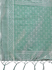 Graceful Orange & Maroon Banarasi Silk Saree with Rich Zari Woven Border – Traditional Elegance for Celebrations