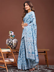 Graceful Printed Saree - A Symphony of Culture and Feminine Charm