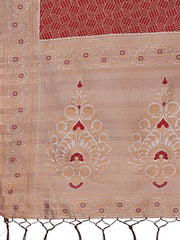 Graceful Blue & Beige Lichi Silk Saree with Elegant Woven Pallu – Timeless Beauty for Every Occasion