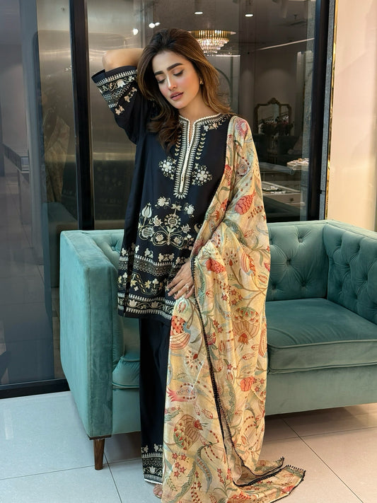 Korean Bsy Printed Co-Ord Set