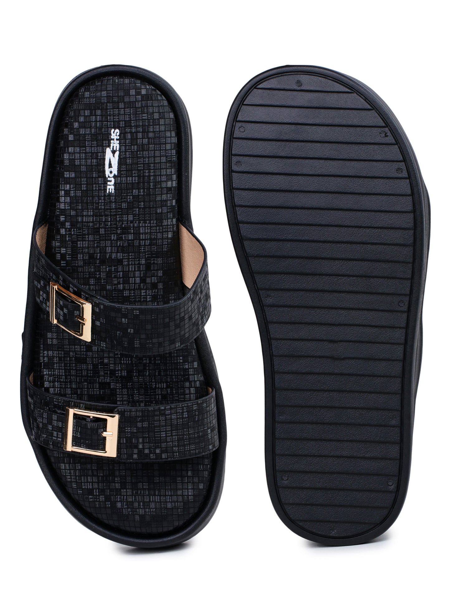 Casual Fashion Sandals Open Back Flatform Heels