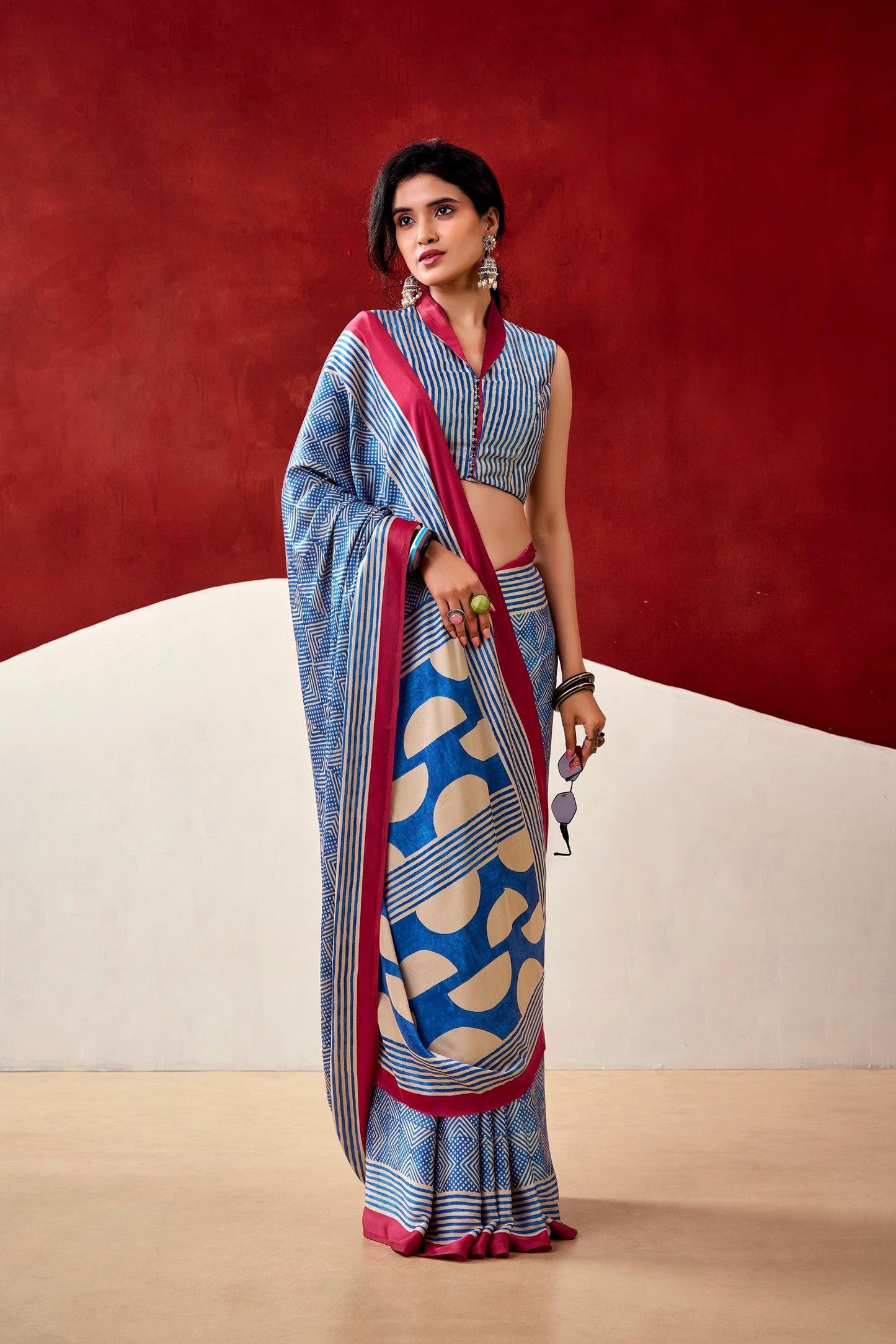 Soft-Modal-Silk-saree-with-stylish-prints-ajmodal1