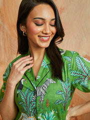 Women's Green Co ords Set