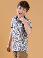 Lil Tomatoes Boys Cotton Polo T-shirt