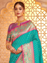 Majestic Yellow Pure Kanjivaram Silk Saree | Bridal Heritage Collection | Limited Edition