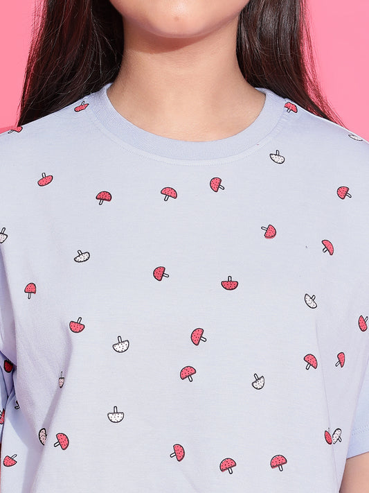 Girls Cotton Night Suits
