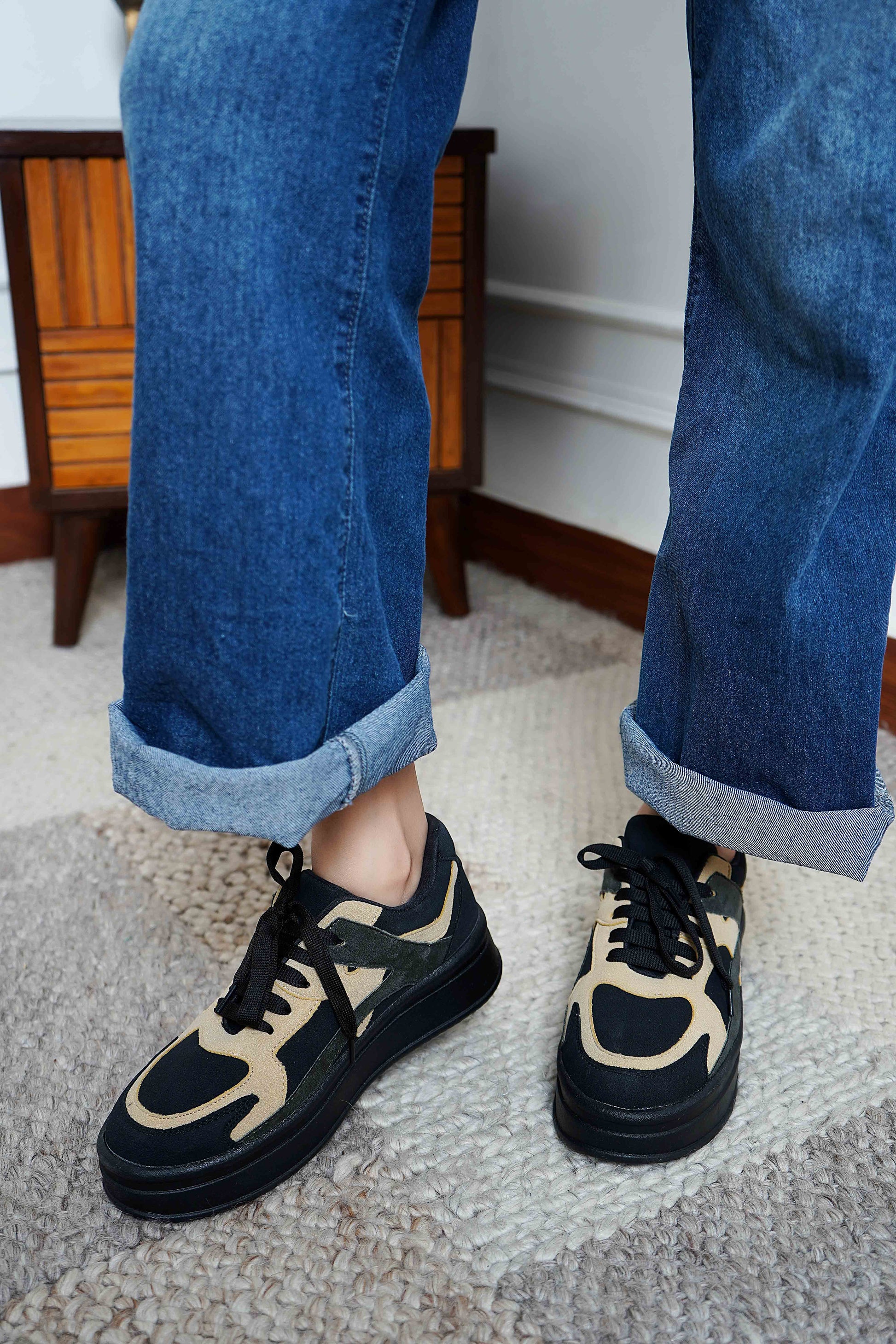 Black Smart Casual  Shoes