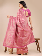 Elegant Grey and Gold Silk Saree – Graceful Artistry with Contemporary Charm