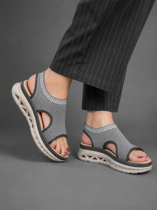Casual Fashion Backstrap Platform Sandals 1 inch Heels