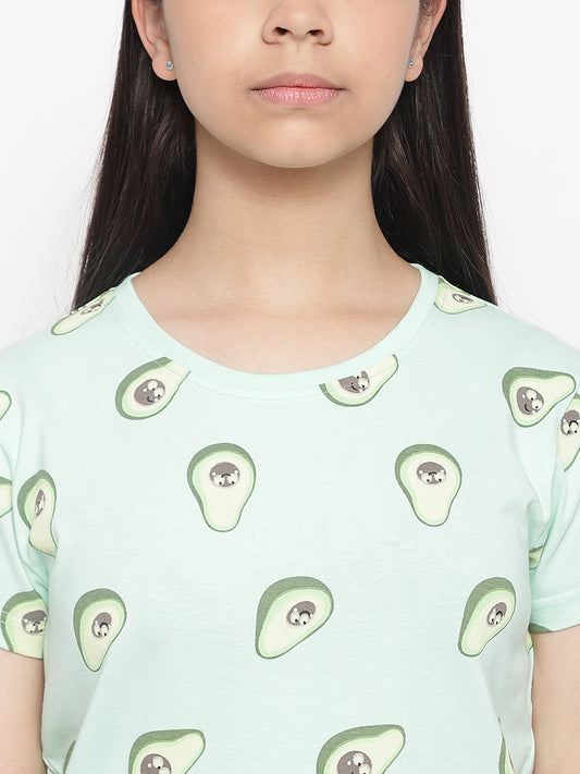 Girls Cotton Night Suits