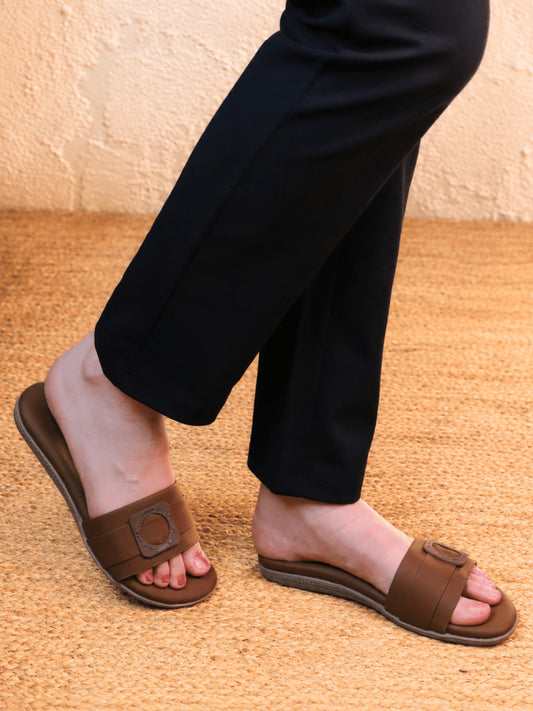 Casual Fashion Slip-OnOpen Toe Flats Flats