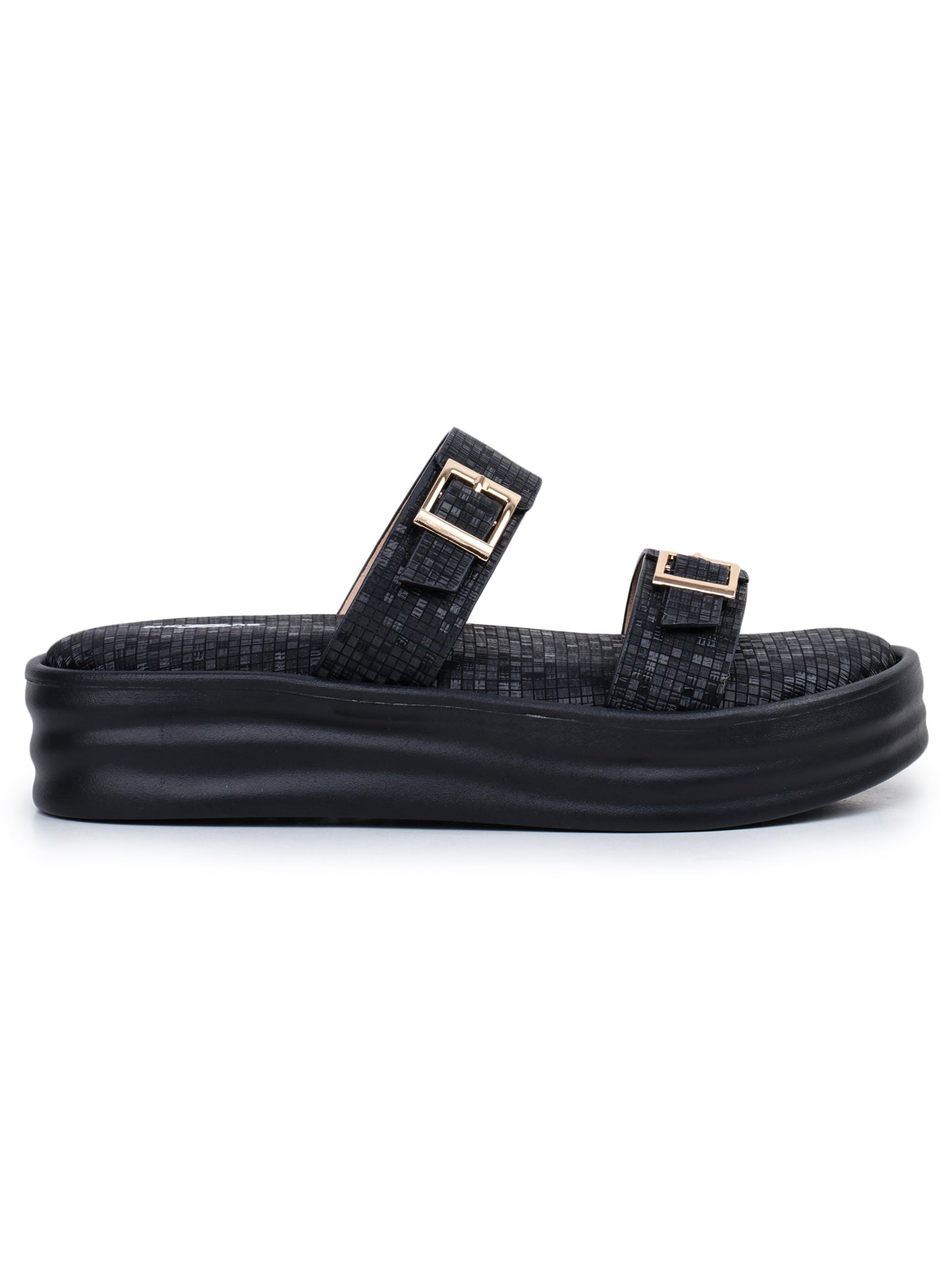 Casual Fashion Sandals Open Back Flatform Heels