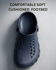 Extra Soft Men's Classic Casual Sports Clogs/Sandals with Adjustable Back Strap for Adult