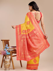Graceful Light Green Silk Saree – Subtle Sophistication for Every Occasion