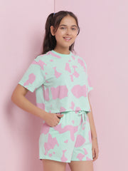 Girls Cotton Night Suits