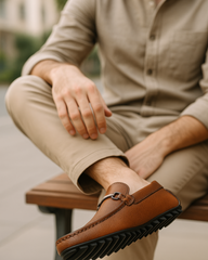 Men Premium Causal Loafers | Driving Loafers | Lighweight Slip-On's | Soft Cushioned Insole | Super Flexible, Comfortable for Men