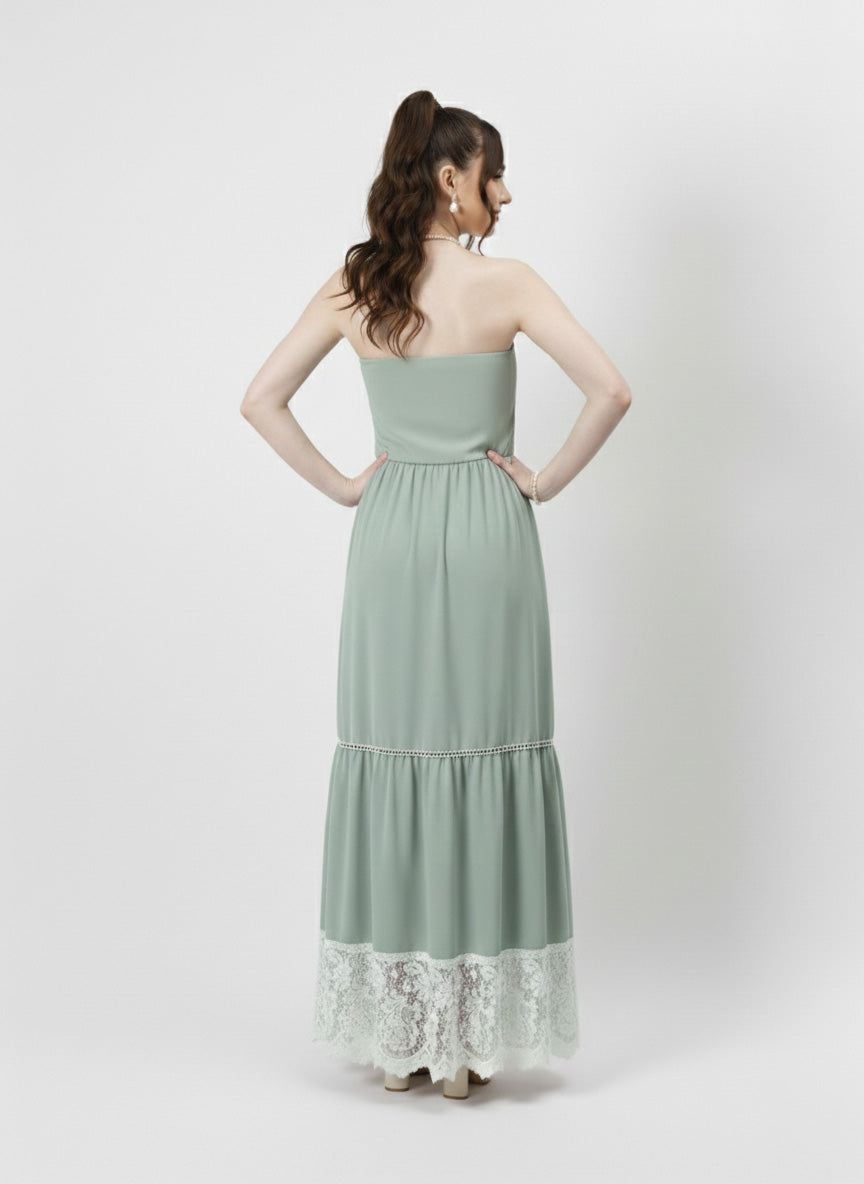 Georgette Maxi Dress-ADR-19719A