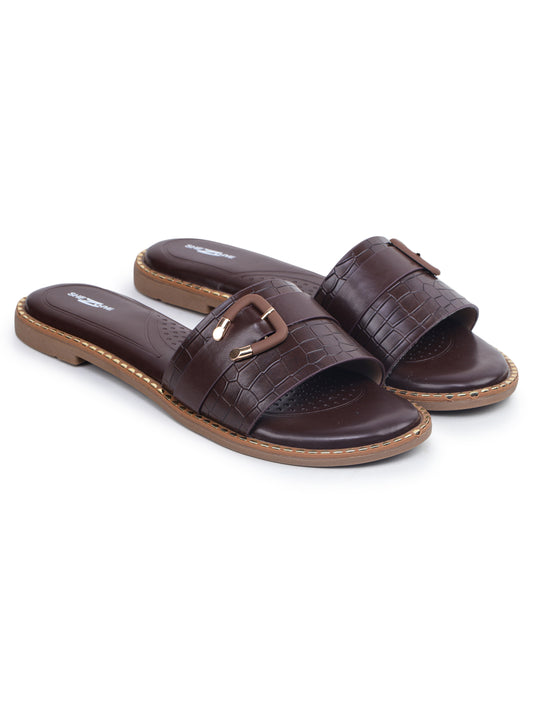 Casual Fashion Slip-On Open Toe Flats