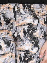 Girls Cotton Floral Printed Jegging