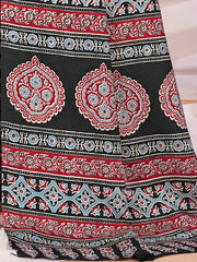 Women's Dola Silk DigitalPrint DesignerSaree With Blouse Piece