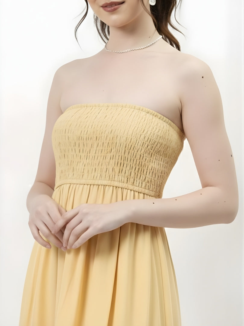 Georgette Maxi Dress-ADR-19757A