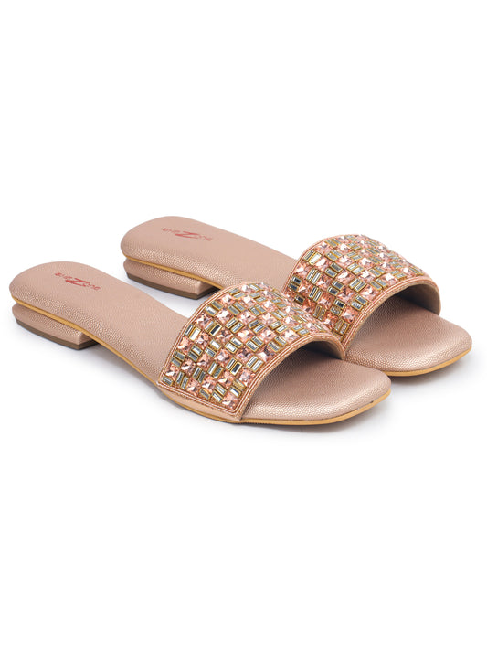 Casual Fashion Slip-On Open Toe Flats