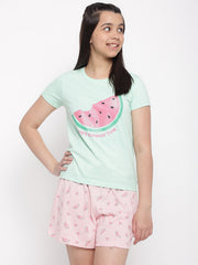 Girls Cotton Night Suits